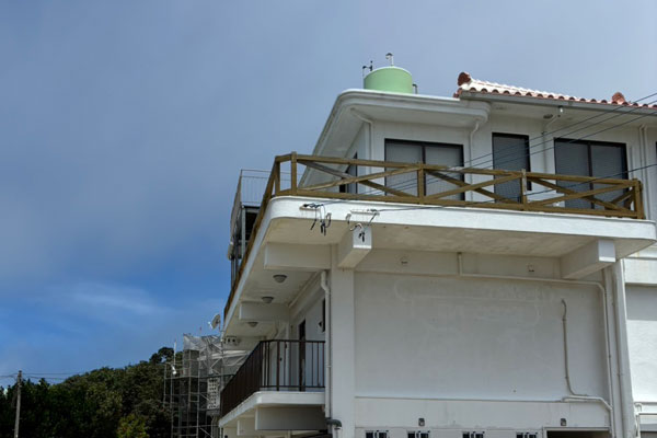 ゲストハウスアキザタ外観